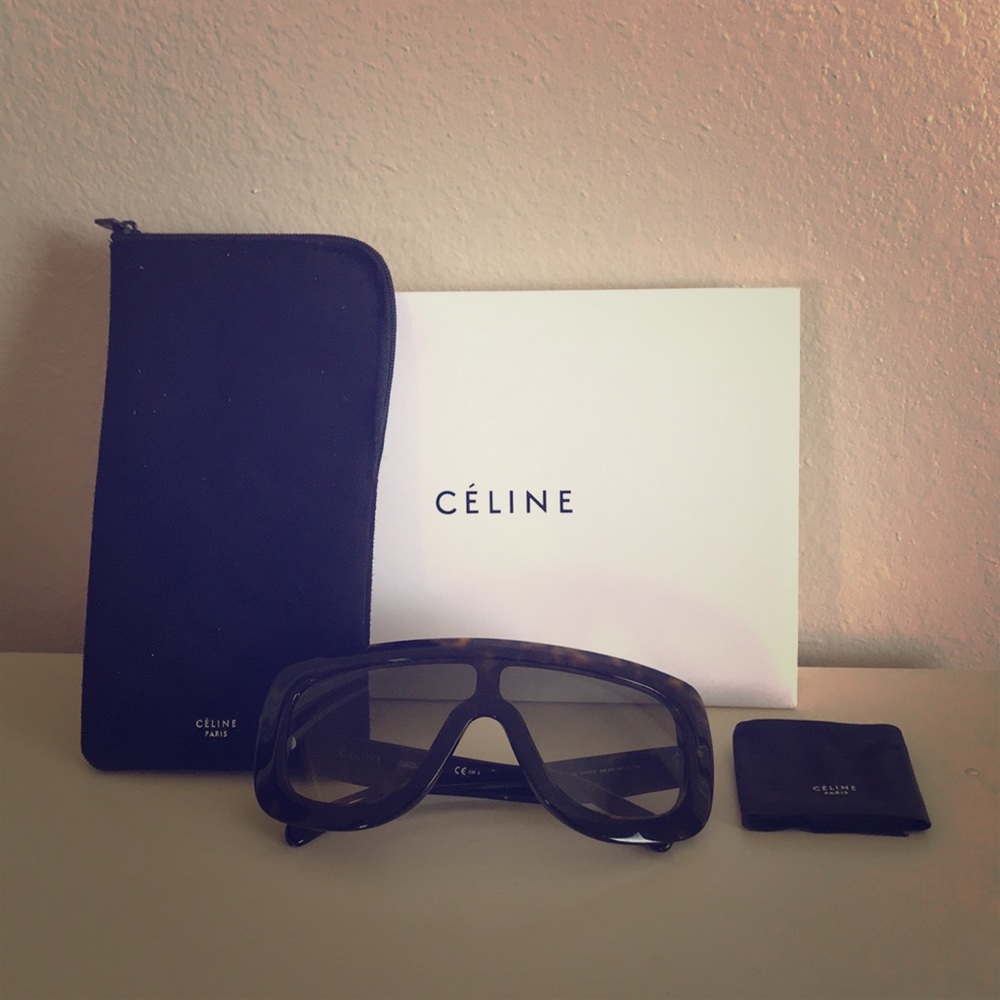 Céline tortoise sunglasses
